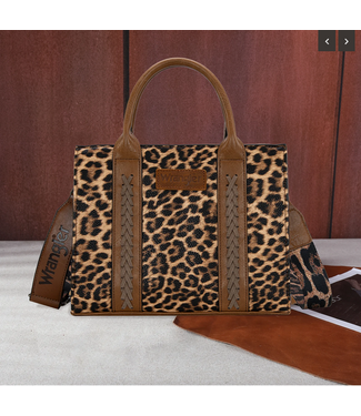 Wrangler Wrangler Leopard Print Tote/Crossbody - Leopard