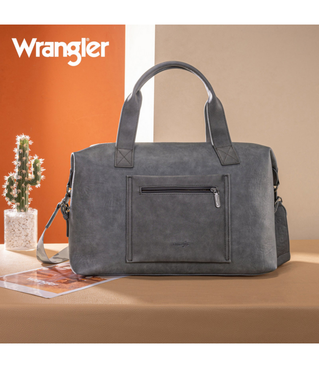 Wrangler Wrangler Camo Print Collection Duffle Bag -Grey