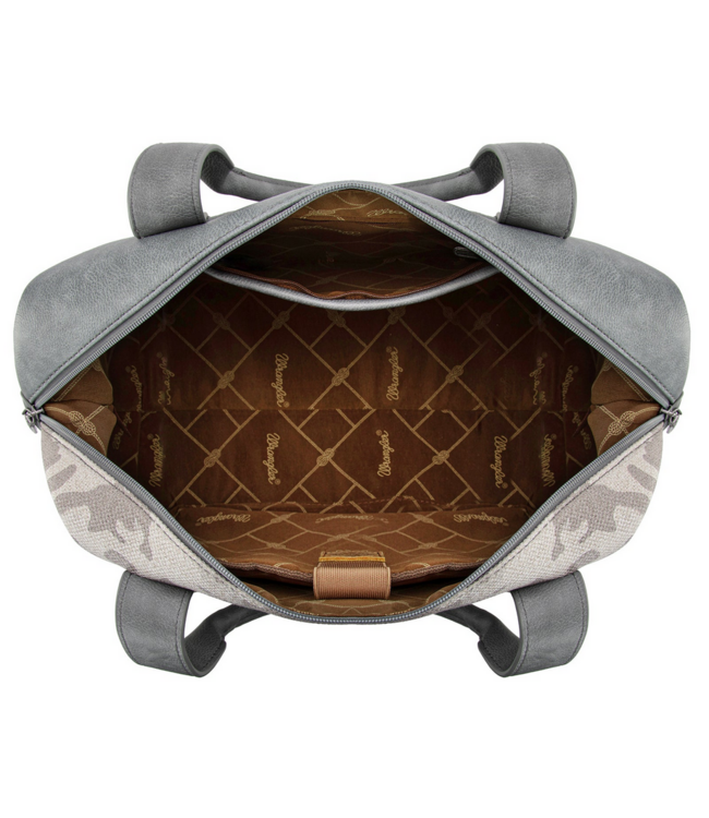 Wrangler Wrangler Camo Print Collection Duffle Bag -Grey