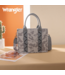 Wrangler Wrangler Camo Print Tote/Crossbody -Grey