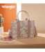 Wrangler Wrangler Camo Print Tote/Crossbody - Pink