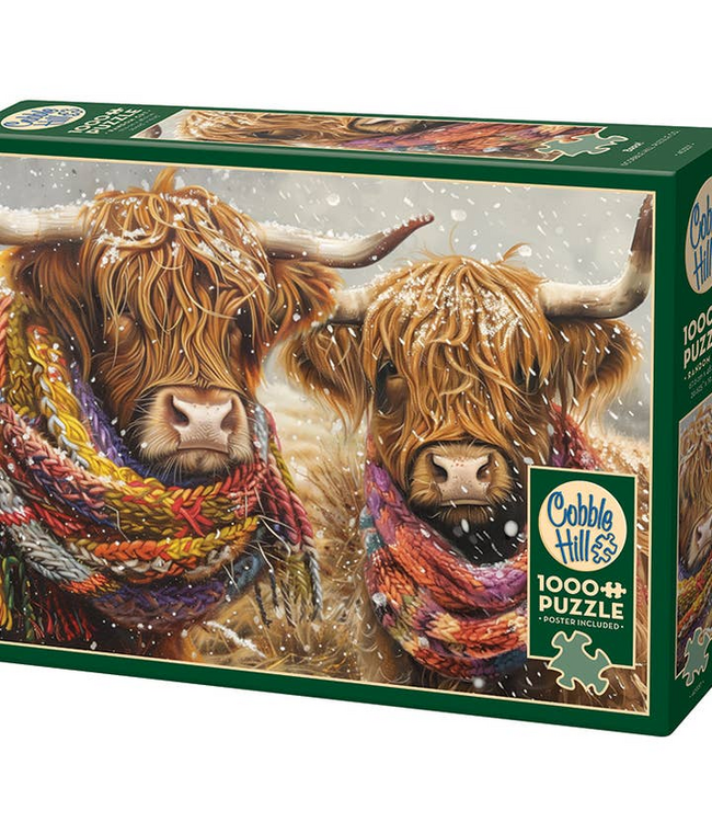 Outset Games and Cobble Hill Puzzles Brrr! 1000pc Puzzle