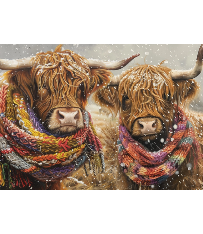 Outset Games and Cobble Hill Puzzles Brrrr! 500pc Puzzle