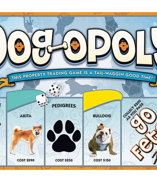 Outset Games and Cobble Hill Puzzles Dog-OpolyBoard Game
