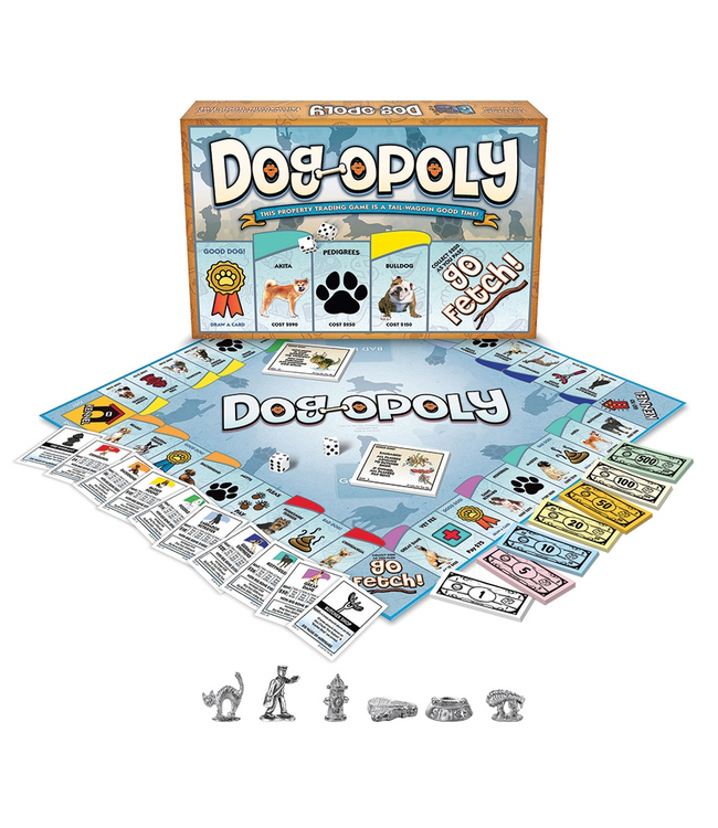 Outset Games and Cobble Hill Puzzles Dog-OpolyBoard Game