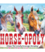 Outset Games and Cobble Hill Puzzles Horse-Opoly Board Game