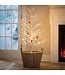 Evergreen Enterprises Holiday Poinsettia LED Tree Birch with Cardinals
