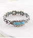 YK Trading Turquoise Semi Stone Bar Bracelet