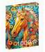 Outset Games and Cobble Hill Puzzles Blooming Mane 1000pc Enjoy Puzzle