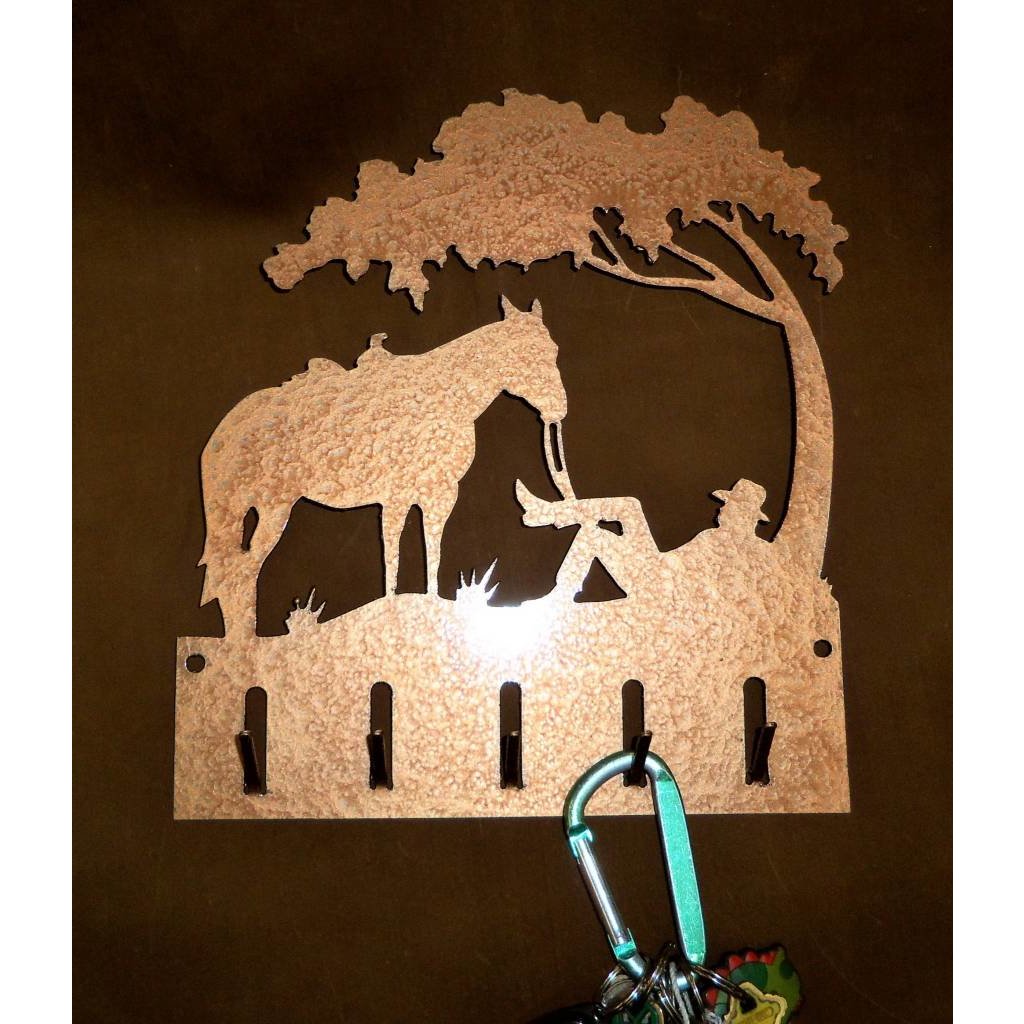Decorative Horse Themed Key Holder Diamond Royal Tack