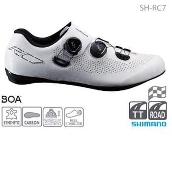 Shimano SHIMANO SH-RC701 ROAD SHOES WHITE