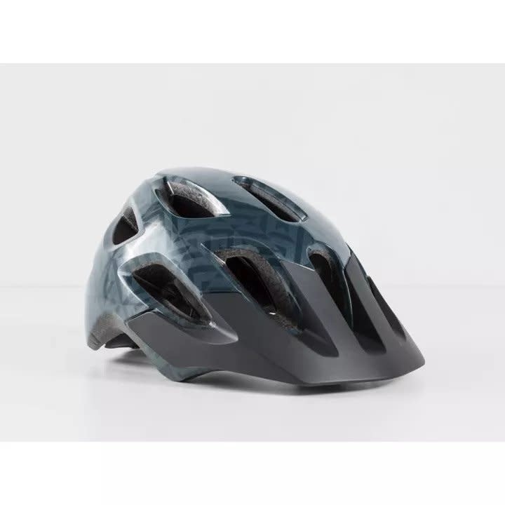 metallic bike helmet