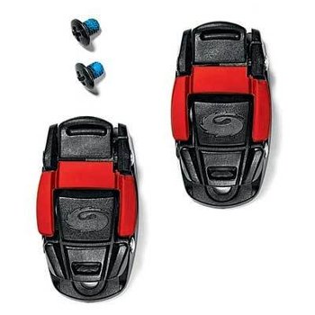Sidi Sidi CALIPER BUCKLE BLACK/RED (PAIR)