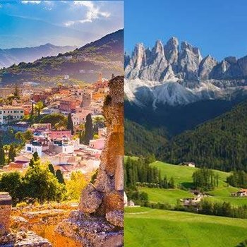 Peloton Grand Tours Our Trips - Sicily & The Dolomites