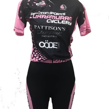 Peloton Sports Peloton Sports Ladies Bib Knicks Pink/Black