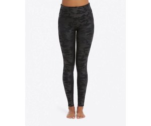 Spanx Camo Faux Leather Leggings Black - $76 (22% Off Retail) - From Mary