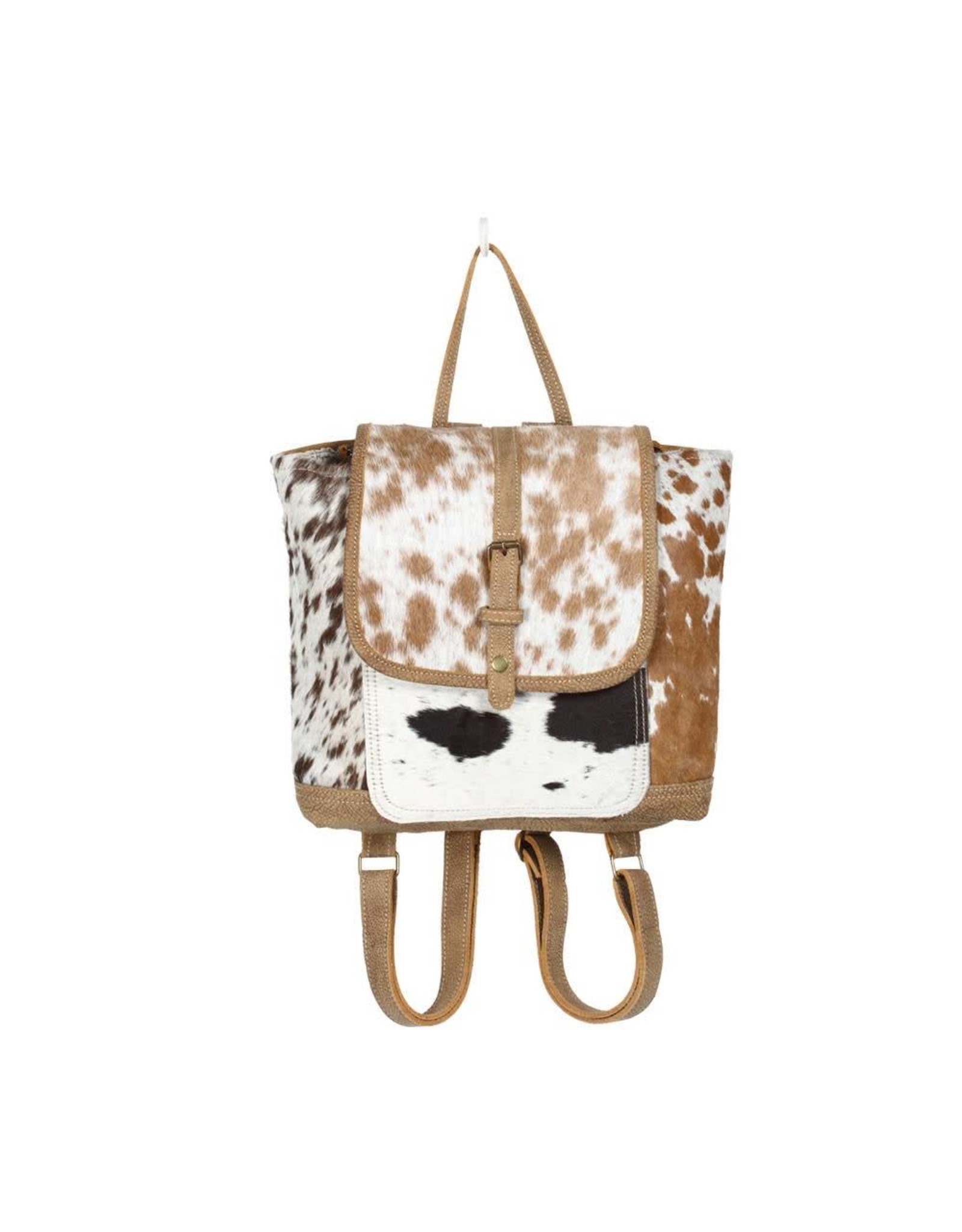 cowhide backpack