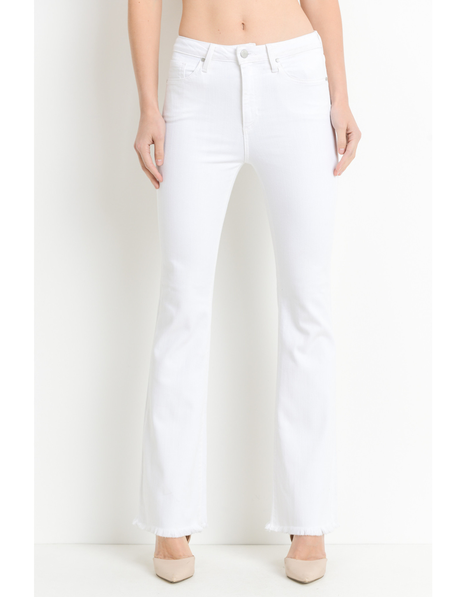 just black white frayed jeans