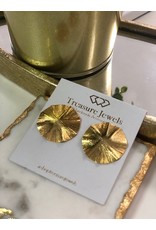 Treasure Jewels Circle Stud gold