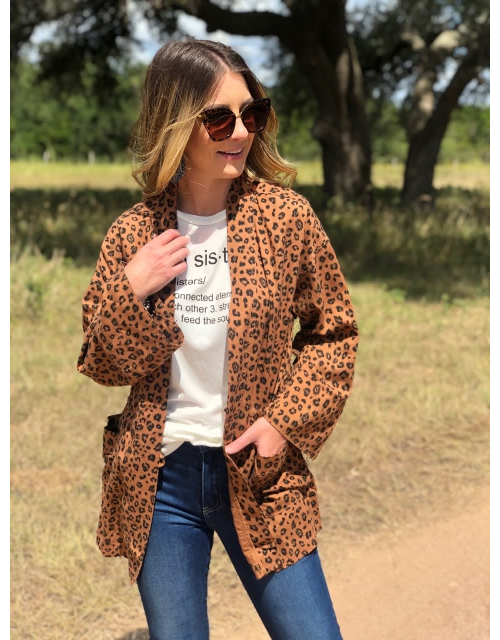 dear john leopard jeans