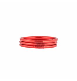 BuDhaGirl BuDhaGirl Crimson All Weather Bangles- Medium