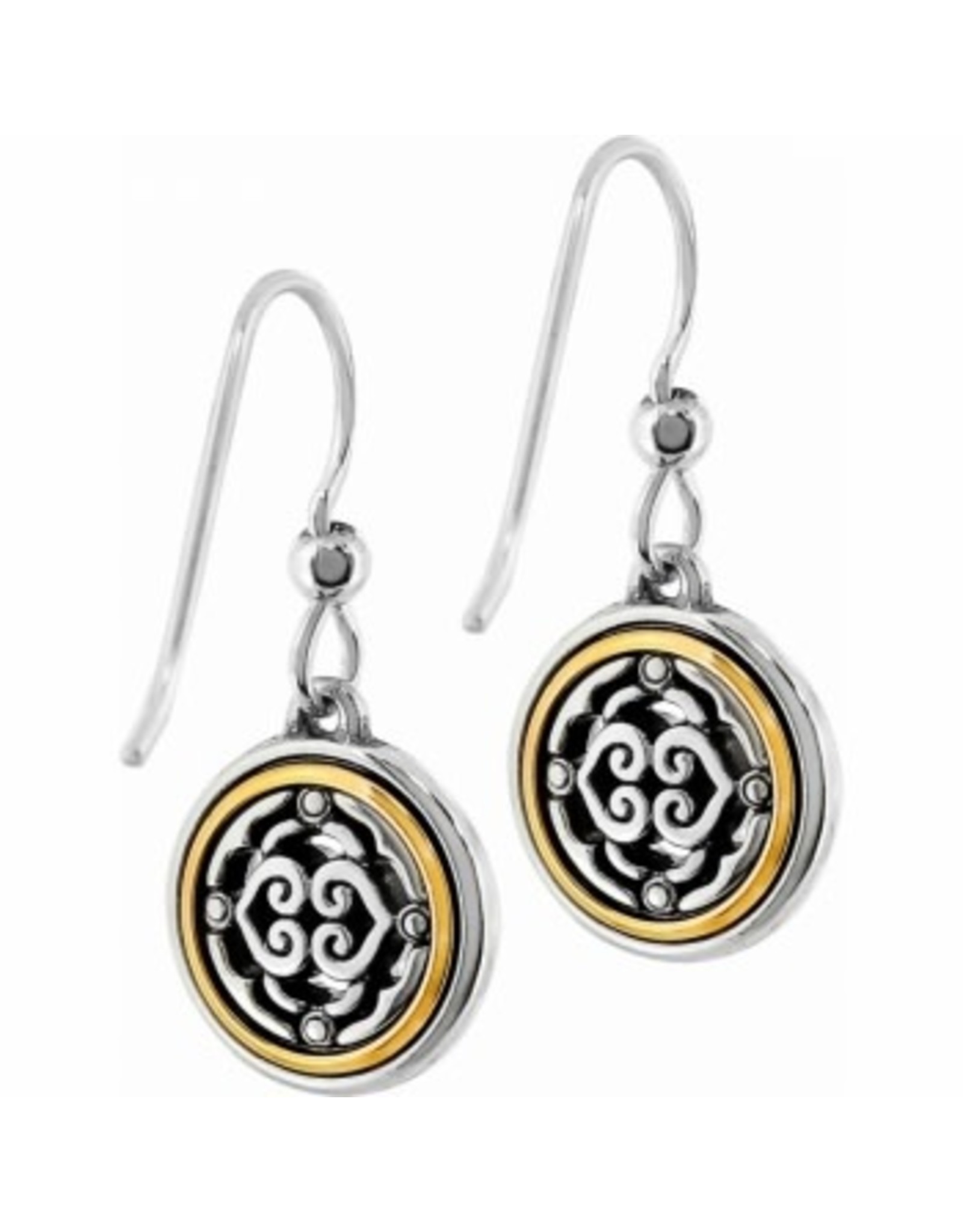 Brighton 2-Tone Intrigue French Wire Earrings