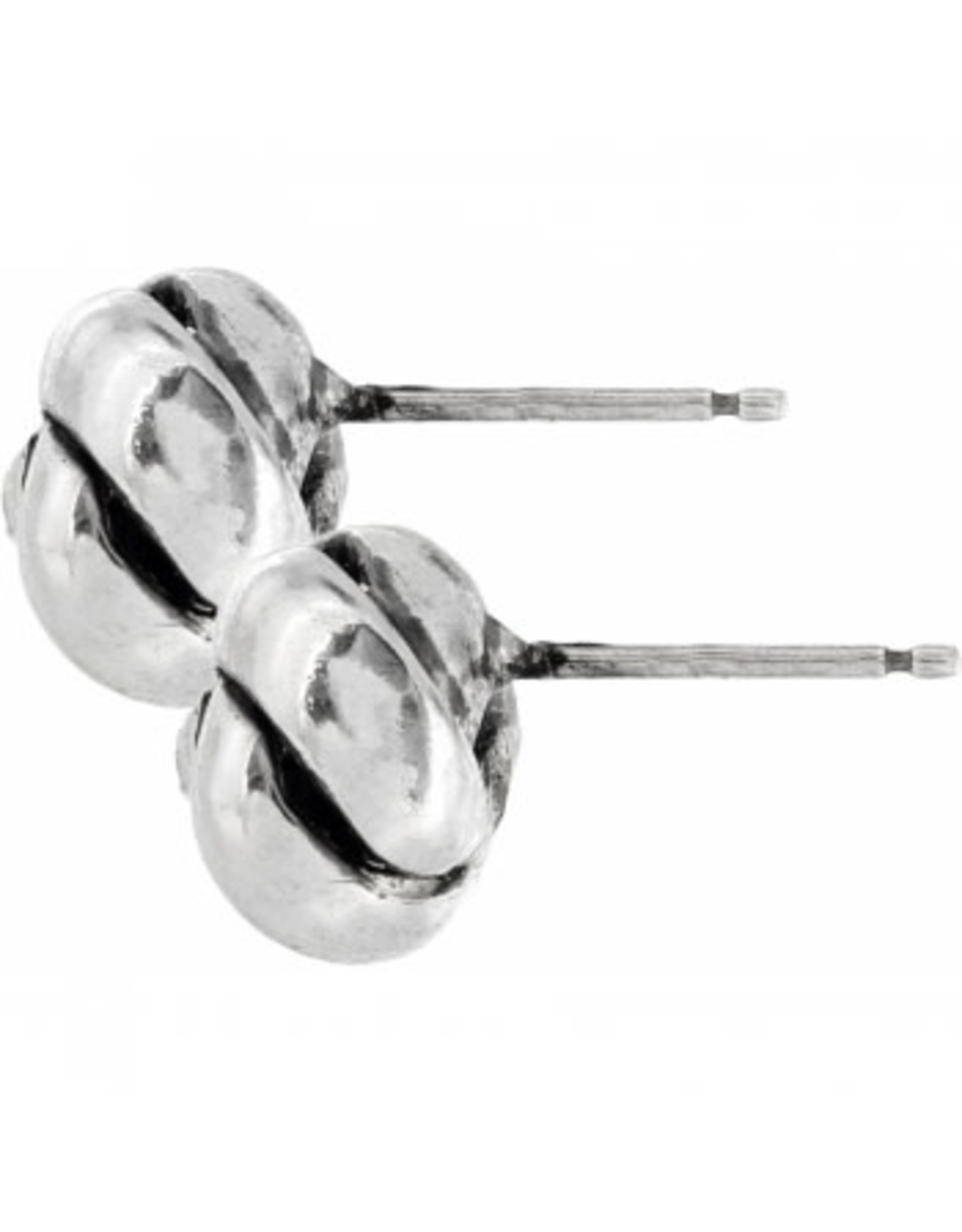 Brighton Silver Love Me Knot Mini Post Earrings