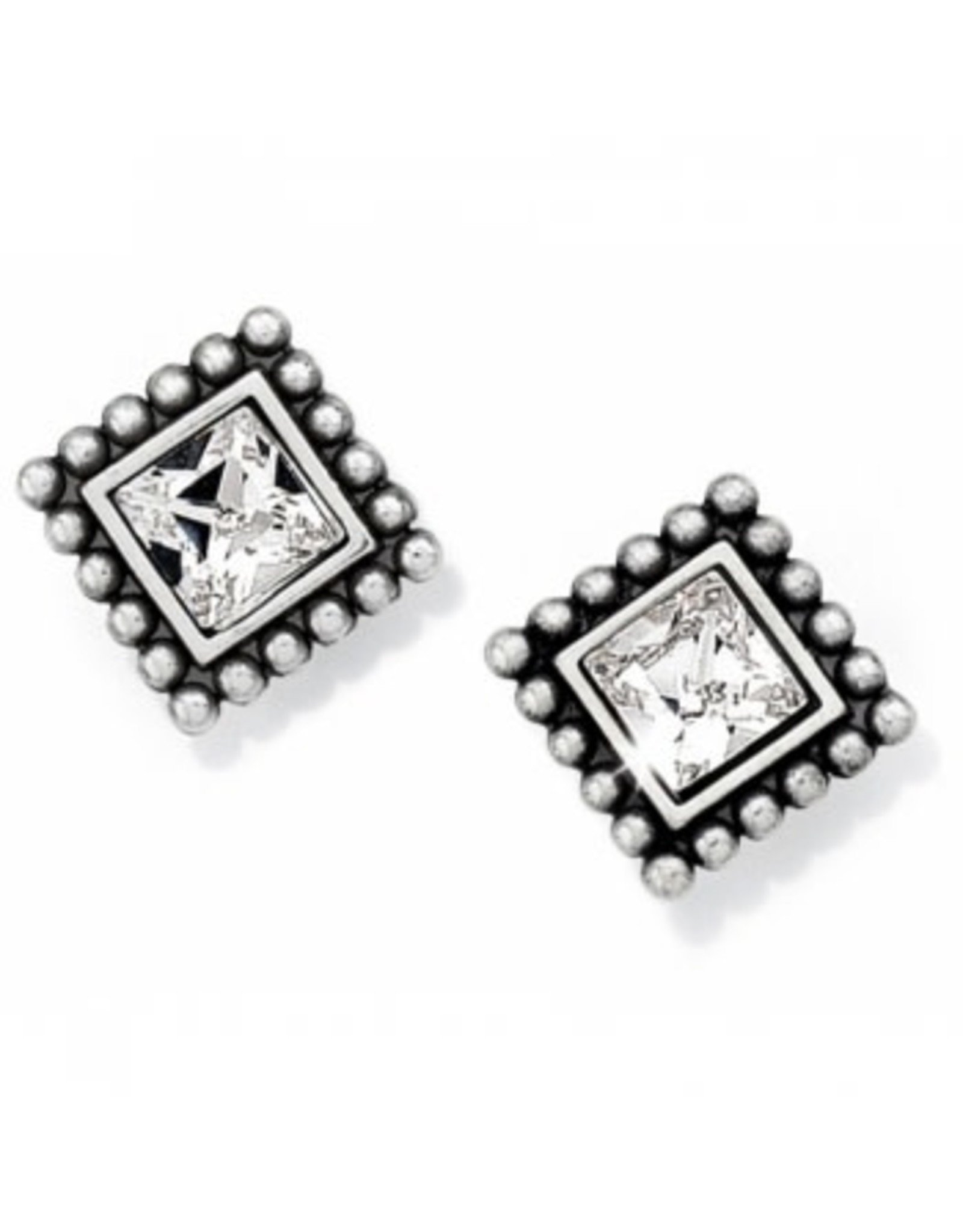 Brighton Sparkle Square Mini Post Earrings