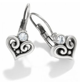 Brighton Alcazar Heart Leverback Earrings