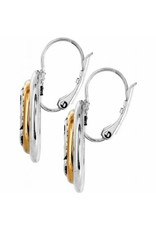 Brighton 2-Tone Spin Master Leverback Earrings