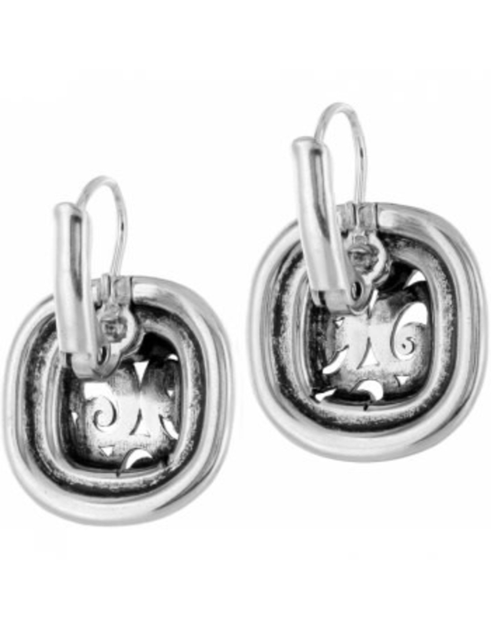 Brighton 2-Tone Spin Master Leverback Earrings
