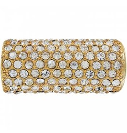 Brighton Gold Glitter Long Bead