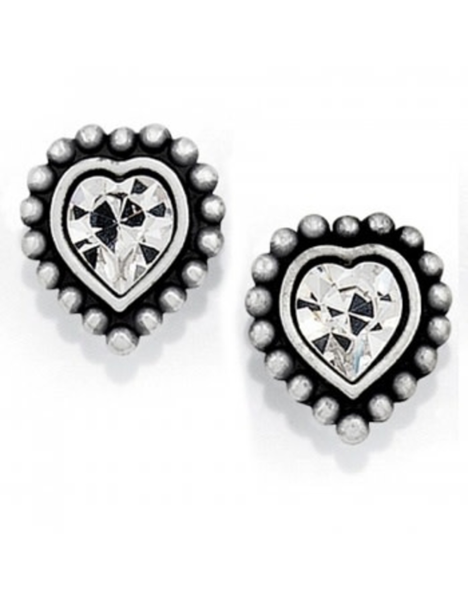 Brighton Shimmer Heart Mini Post Earrings