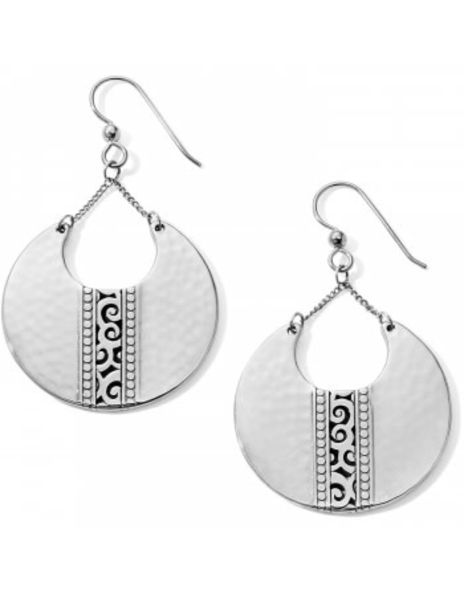Brighton Large Mingle Disc French Wire Earrings