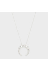 Gorjana Cayne Crescent Pendant Necklace 