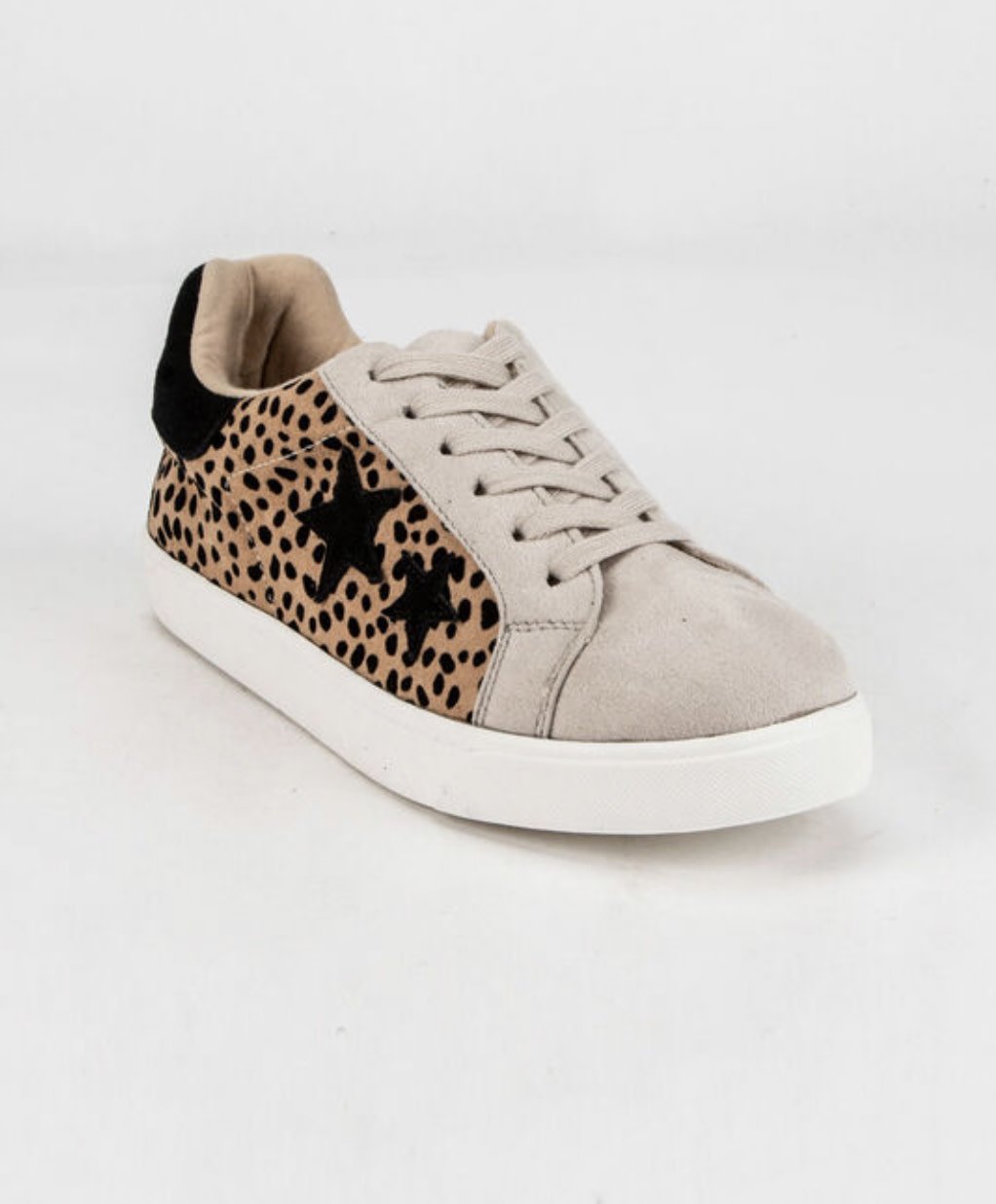 leopard star sneakers