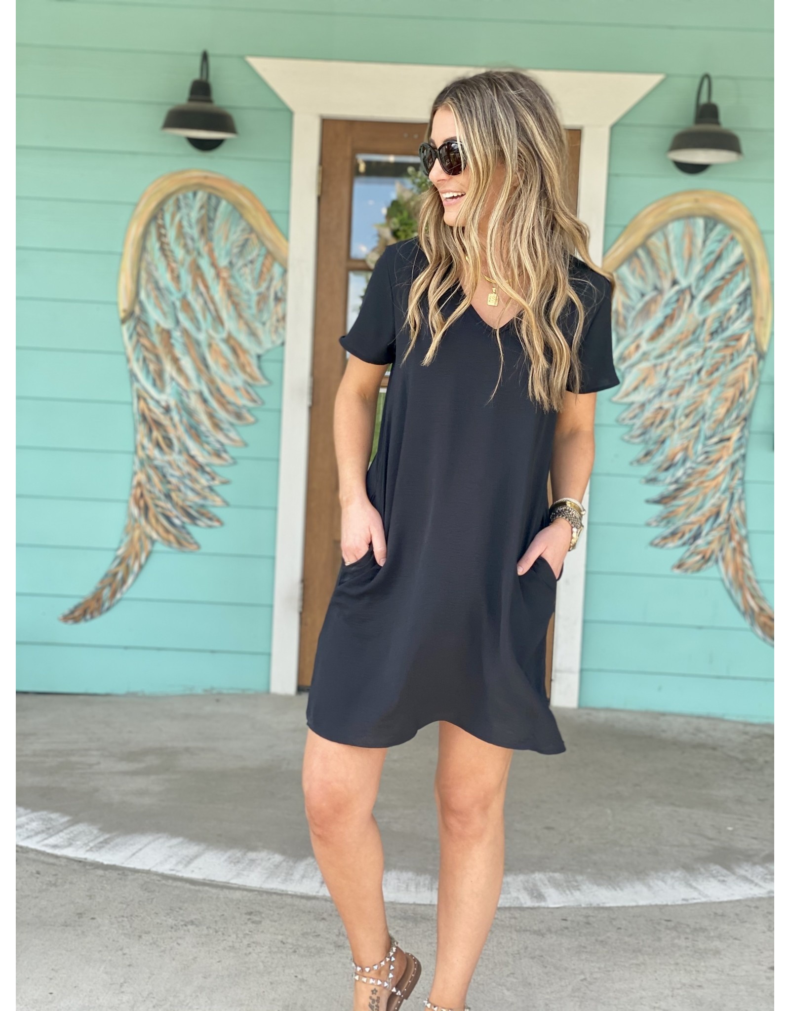 rhinestone shift dress