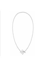 Natalie Wood Grace Toggle Necklace Silver