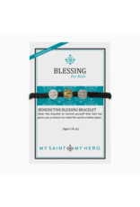 My Saint My Hero MSMH Benedictine Blessing Bracelet Kids Blk/Mixed