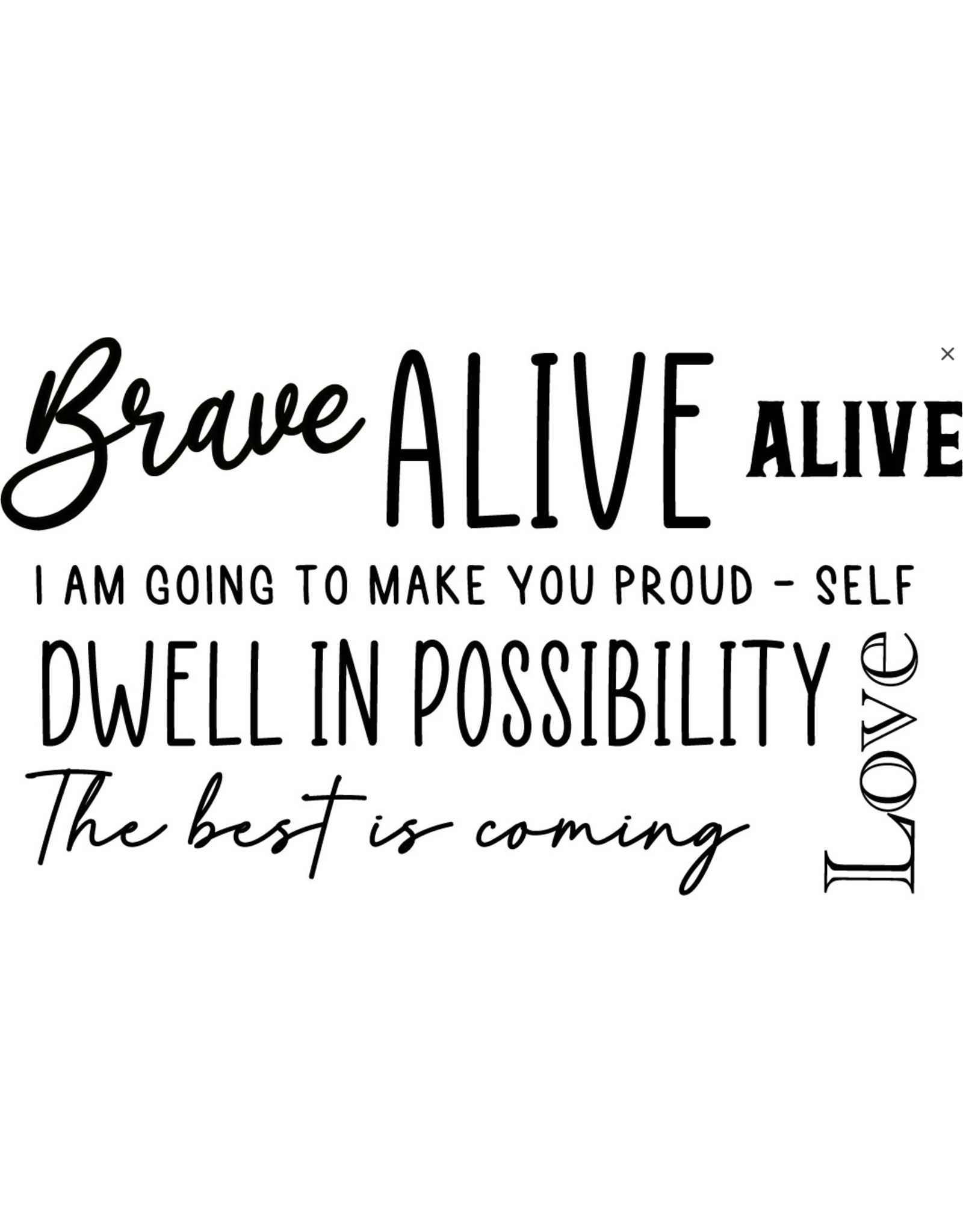 i dwell in possibility text Poster for Sale by czerinaart  Redbubble