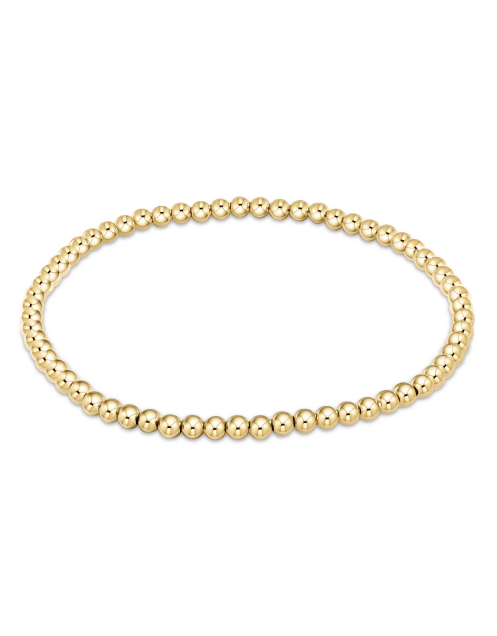 enewton Classic Gold 3mm Bead Bracelet