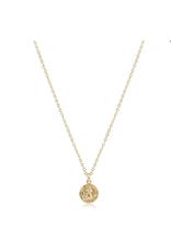 enewton 16" Necklace Gold - Protection Small Gold Disc