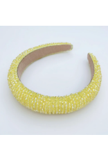 Treasure Jewels Alyssa Yellow Headband