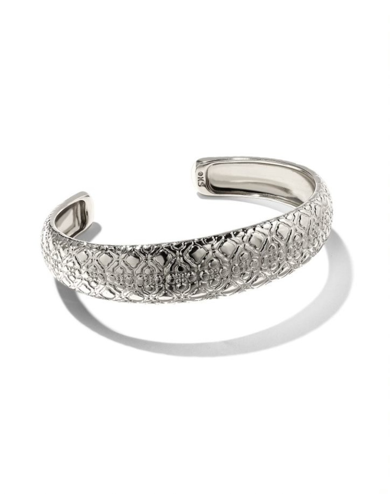 Kendra Scott Joelle Bangle Bracelet Gold White Crystal S/M - Southbank Gift  Company