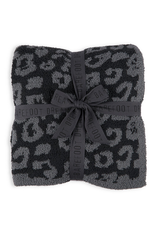Barefoot Dreams Barefoot Dreams CozyChic® Barefoot in the Wild® Throw in Graphite/Carbon