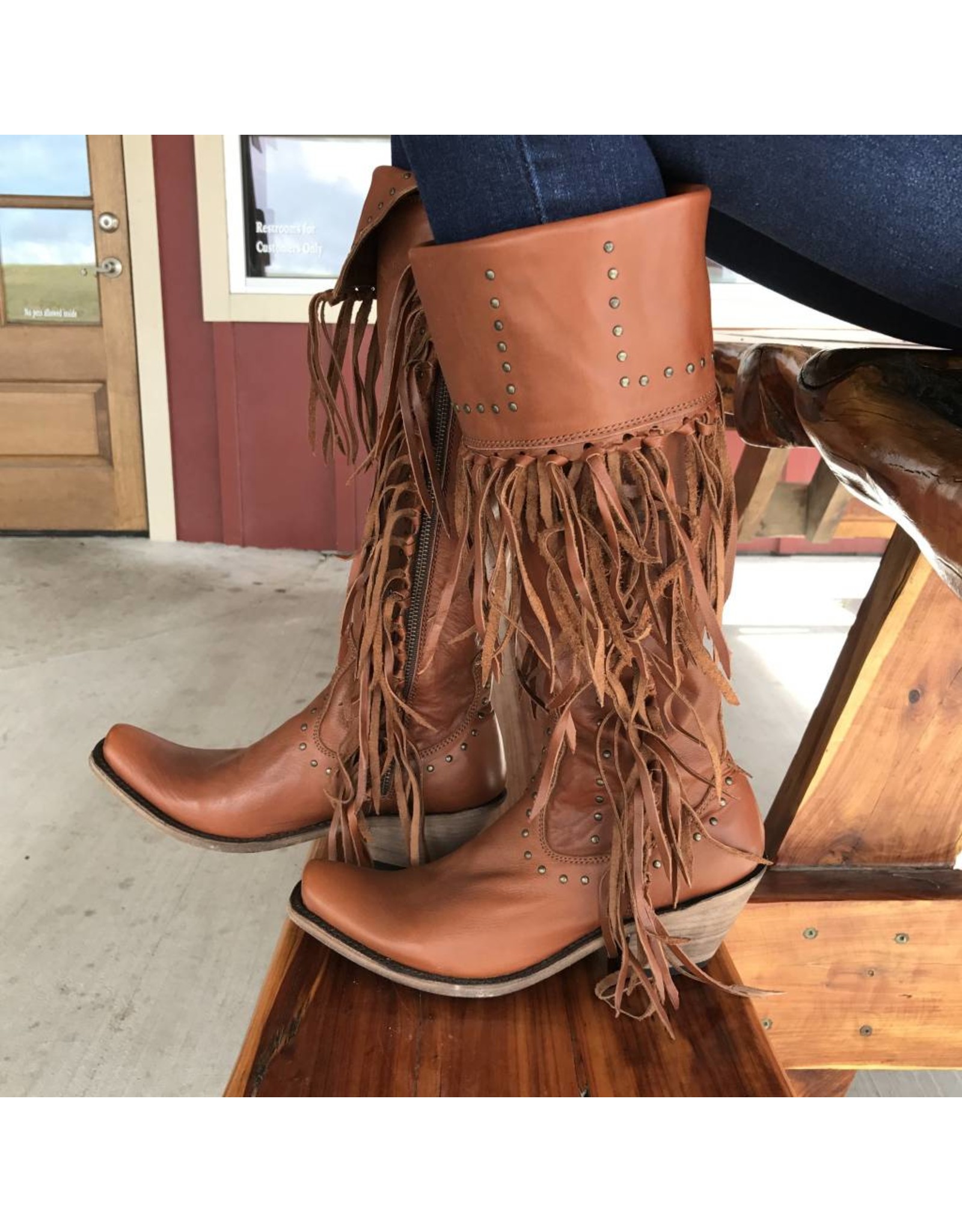 fringe boots