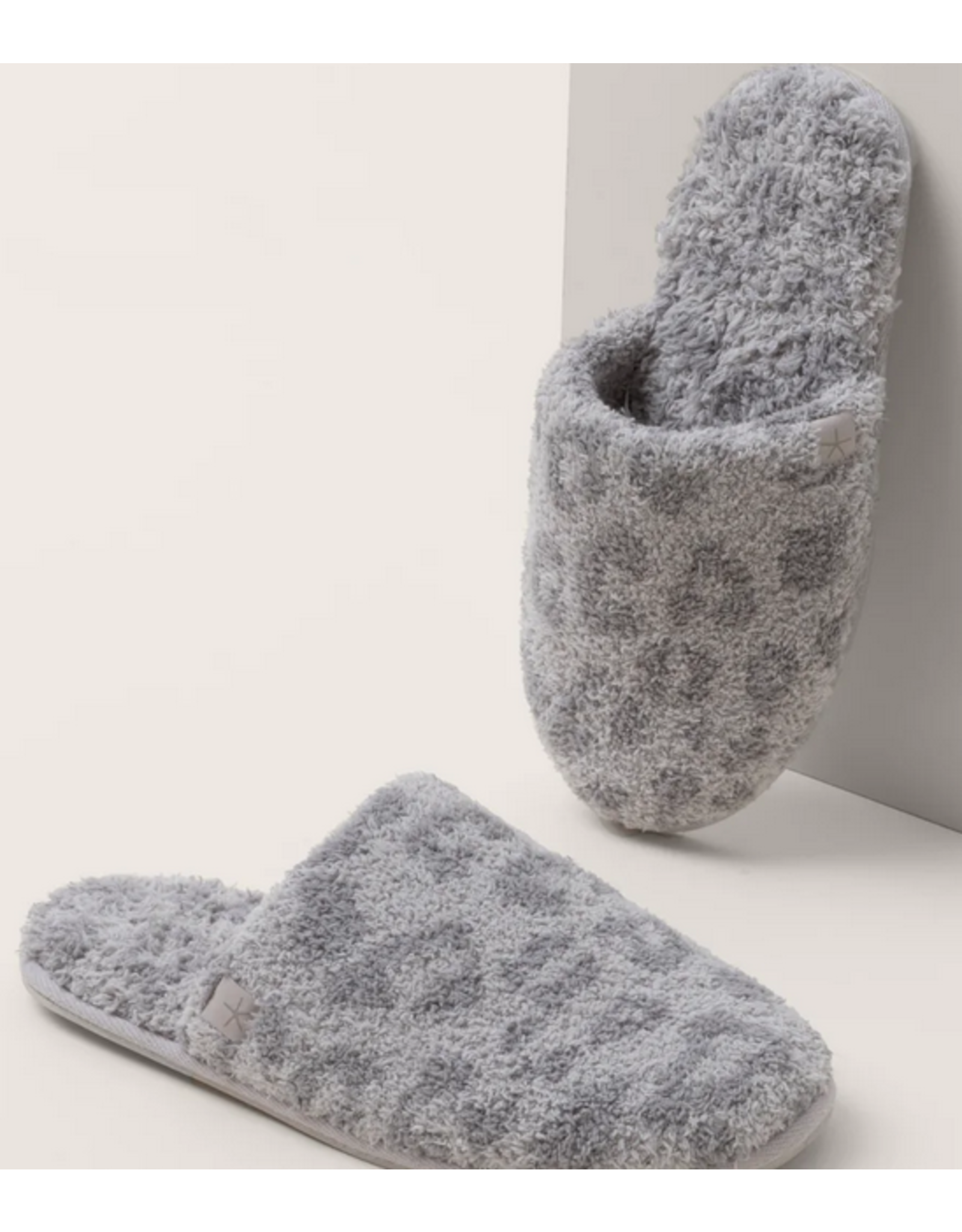 Barefoot Dreams Barefoot Dreams CozyChic® BITW™ Slipper Linen Warm Grey