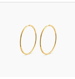 Gorjana Gorjana Sloane Statement Hoop Earrings