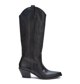 Matisse Agency Black Leather Tall Boots
