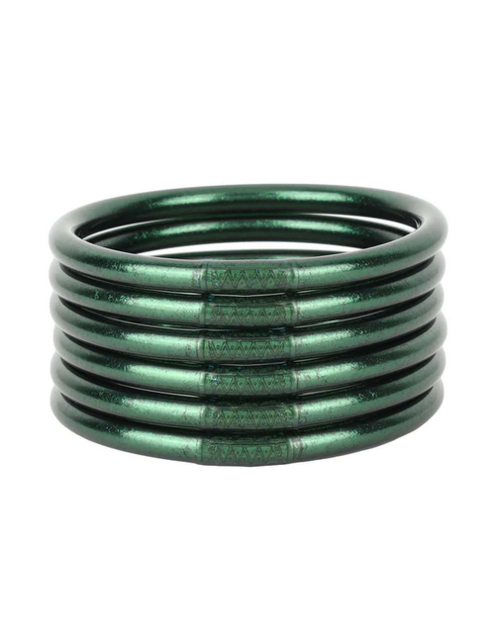 BuDhaGirl BuDhaGirl Frond All Weather Bangles- Small